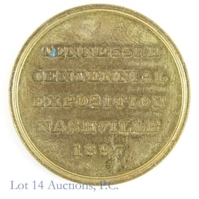 1897 USA Tenn. Centennial Expo. Official Medal