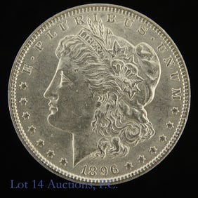 1896 (P) USA 90%-Silver Morgan Dollar