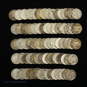 USA 90%- Silver Mercury & Roosevelt Dimes (75)