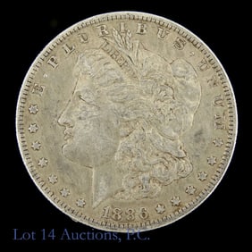 1886-O USA Silver Morgan Dollar - Key Date