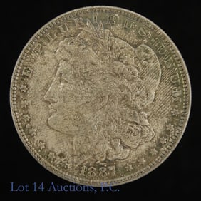 1887 (P) USA Silver Morgan Dollar
