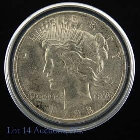 1923 (P) USA 90%-Silver Peace Dollar