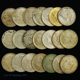 1965 - 1970 USA 40%-Silver Kennedy Half Dollars 21