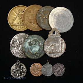 USA & World Art & Commemorative Medals (11)