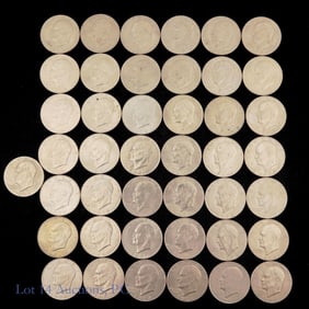 USA Clad Eisenhower Dollars Rolls (43)