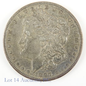 1897-O USA Silver Morgan Dollar