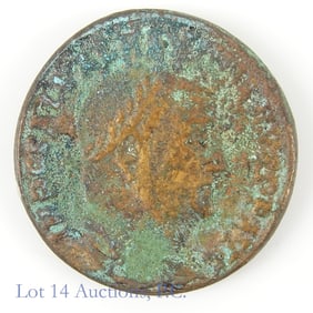 309-313 AD Roman Maximinus II AE Follis