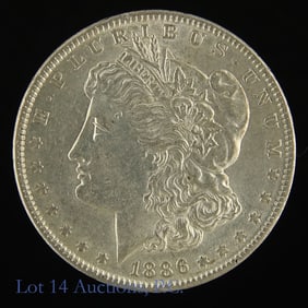 1886 (P) USA Silver Morgan Dollar
