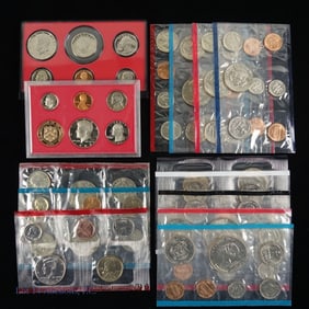 1974 - 2000 USA Proof & Mint Coin Sets (7)
