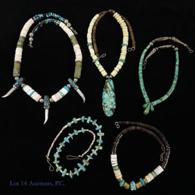 Native American Heishi Necklaces