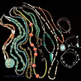 Vintage Beaded Necklaces (Turquoise & More)
