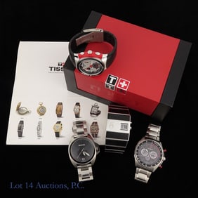 Luxury Men's Watches (Tissot, Nixon, Citizen)