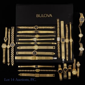 Bulova Gold Tone Ladies' Watches NOS (27)