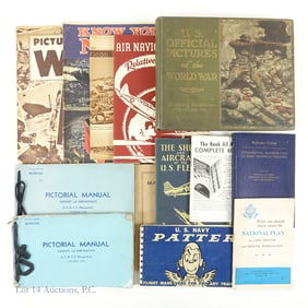 WWI/II Military Manuals, Newspapers, Pictures (14)