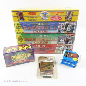 1990's Factory Sealed Baseball & Basketball Cards