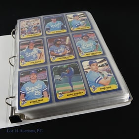 Complete Set 1986 Fleer Baseball Cards