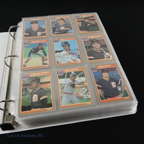 Complete Set 1985 Fleer Baseball Cards