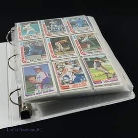 Complete Set Of 1982 Topps Baseball Cards