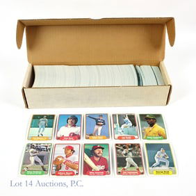1982 Fleer Baseball Cards (Complete)