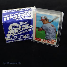 1982 Topps Traded Series Baseball Cards (Complete)