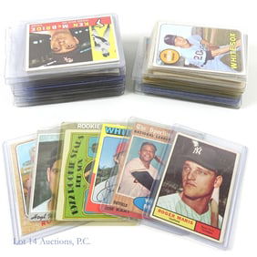 1970s 1980s Baseball Cards - Many Stars