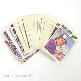 1977 Topps Baseball Stickers + Puzzle (Complete)