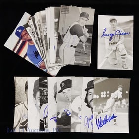Signed Baseball Player Postcards (37)