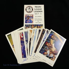 1994 Negro League Postcards 30 Signed
