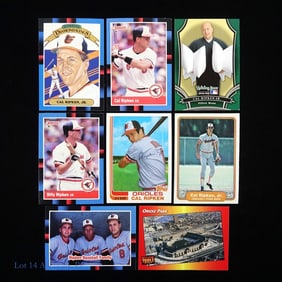 Cal Ripken Jr. et al Baseball Cards (8)