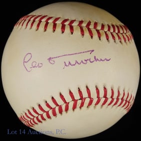 Leo Durocher Signed Baseball - NO COA