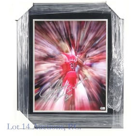 Dennis Rodman Signed Framed Photograph, Beckett