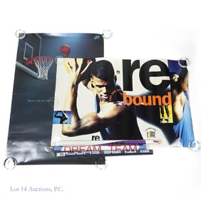 1990s Nike / NBA Basketball Posters (Sealed) (5)