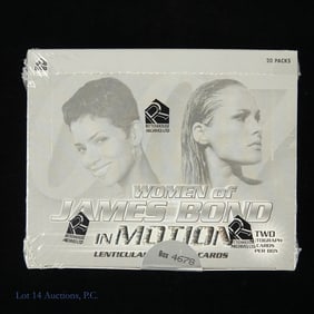 Women Of James Bond LE Trading Cards Sealed Box