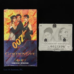 Women Of James Bond & Golden Eye Cards Sealed