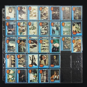 1977 Star Wars Blue Series Cards (59 Of 66)