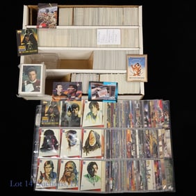 Star Wars, Star Trek, Olympic Trading Cards