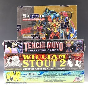 Comic Trading Cards, Bone, William Stout, More