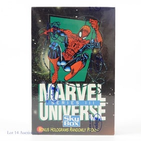 Marvel Universe Series III Cards Sealed Box