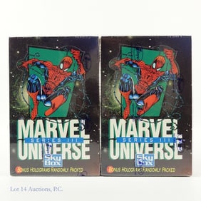 Marvel Universe Series III Cards Sealed Boxes (2)