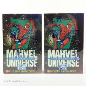 Marvel Universe Series III Cards Sealed Boxes (2)