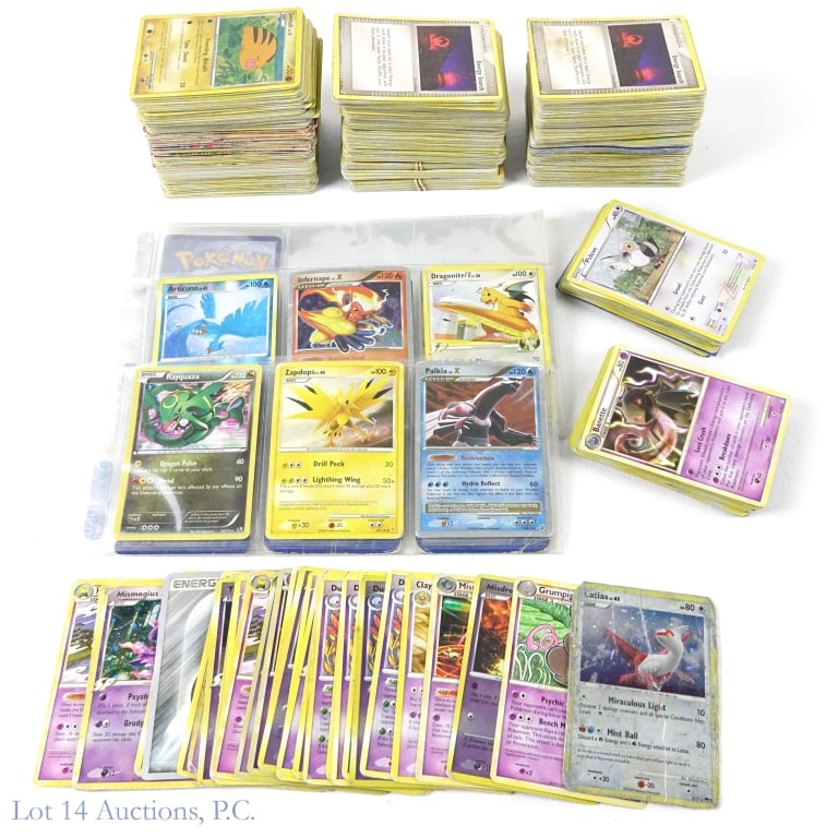 Pokemon Cards including Holos, Rares (+200) (1 of 5)
