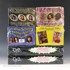 XXX Hot Shots Trading Cards Sealed Boxes (6)