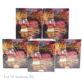 2002 Bench Warmers Factory Sealed Boxes (5)