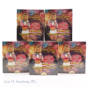 2002 Bench Warmers Factory Sealed Boxes (5)