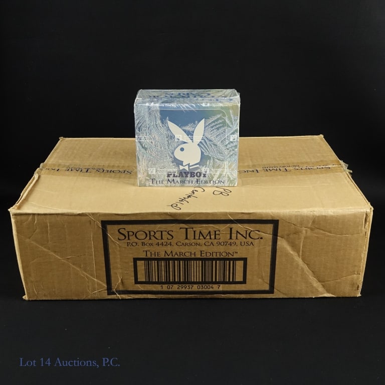 XXX Playboy Centerfold Collector Cards Carton (1 of 4)