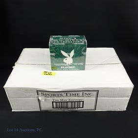 XXX Playboy Centerfold Collector Cards Carton