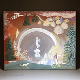 Rainey Bennet Original Gouache Painting