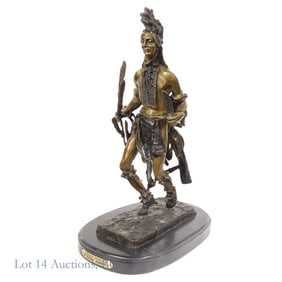 After Frederic Remington "Indian Dancer" Bronze