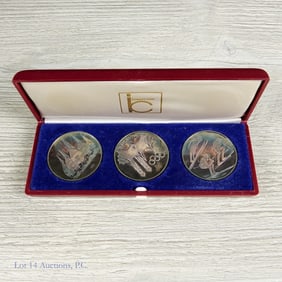 1972 Germany Silver Summer Olympic Medals in OP, 3