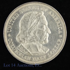 1893 USA Silver Columbian Expo Comm. 50c